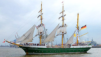 Alexander von Humboldt II – Törnplan 2015