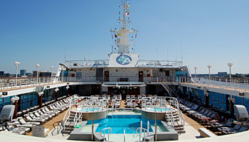 Pooldeck Azamara Quest von Azamara Club Cruises