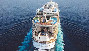 Imposanter Anblick und Einblick der Oasis of the Seas © Royal Caribbean International