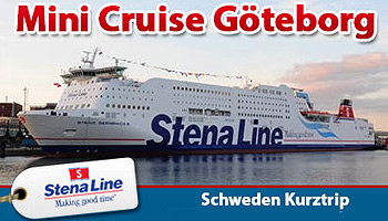 Kurztrip für 2 Personen nach Schweden mit Stena-Line © topdeals.de/Stena Line