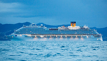 Ankunft der Costa Diadema in Genua © Costa Crociere