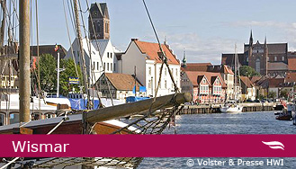 Der Wismar Hafen © Columbus Cruise Center Wismar GmbH