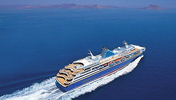 Die Celestyal Odyssey auf See © Celestyal Cruises