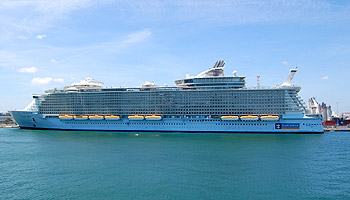 Auf Kreuzfahrt mit der Allure of the Seas © Melanie Kiel