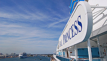 Die Coral Princess von Princess Cruises © Melanie Kiel