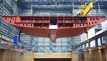 Kiellegung der Ovation of the Seas © Meyer Werft
