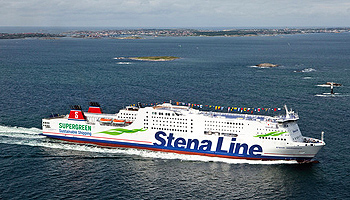 Die Stena Germanica fährt jetzt mit Methanol-Antrieb © Stena Line