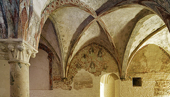 Eine Ansicht in der Langen Halle des Burgklosters zu Lübeck © Europäisches Hansemuseum Lübeck / Thomas Radbruch