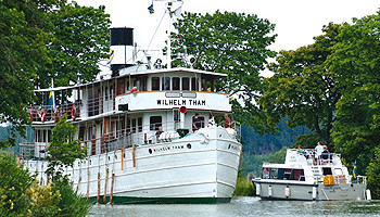M/S Wilhelm Tham auf dem Göta Kanal © Göran Billeson