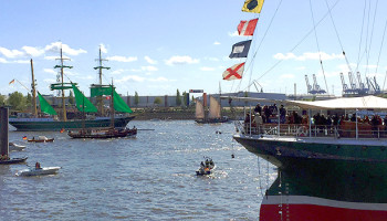 Auslaufparade des Hafengeburtstag Hamburg © Melanie Kiel