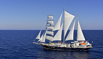 Der Großsegler "Running on Waves" © Bow Line Maritime GmbH