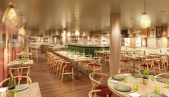 Culinary Arts Center presented by Food & Wine Magazine © Holland America Line