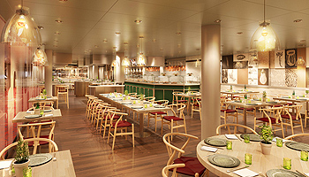 Culinary Arts Center presented by Food & Wine Magazine © Holland America Line