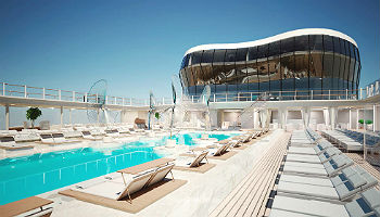 Pool der MSC Meraviglia © MSC