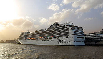 Die MSC Magnifica © Melanie Kiel