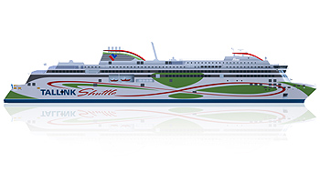 Das neue Shuttle der Tallink Silja Line © Tallink Silja