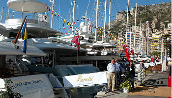 Die Monaco Yacht Show © Monaco Press Centre Photos