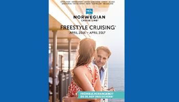 Der neue NCL-Katalog © Norwegian Cruise Line
