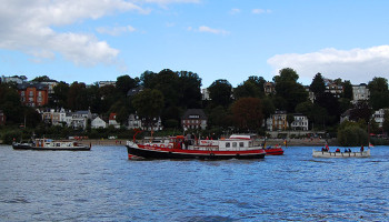 Das Feuerlöschboot "Repsold" © Melanie Kiel