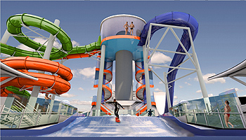 Wasserrutsche auf der Liberty of the Seas © Royal Caribbean Int.