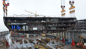 Kiellegung der Oasis 4 © Royal Caribbean International