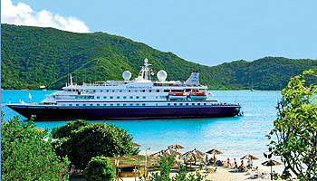 Geheimtipp: Die kleine Insel Prickly Pear © SeaDream Yacht Club