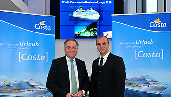 Costa Crociere und Flughafen Rostock setzen Charter-Programm fort © Costa Crociere 