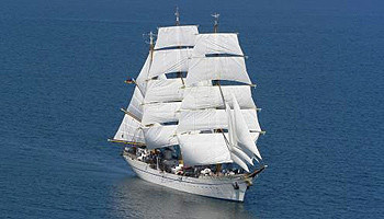 Segelschulschiff "Gorch Fock" auf See © Deutsche Marine