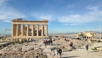 Der Parthenon auf der Akropolis in Athen © Melanie Kiel