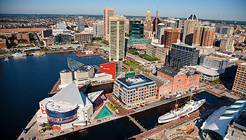 Baltimore Aerial Skyline_Visit Baltimore