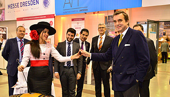 Auf der Reisemesse Dresden  © ORTEC Messe und Kongress GmbH