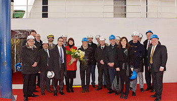Münz-Zeremonie auf der Seabourn Encore © Seabourn 
