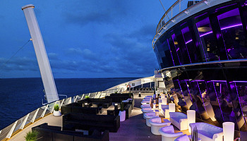 Sonnendeck auf der Viking Grace © Viking Line
