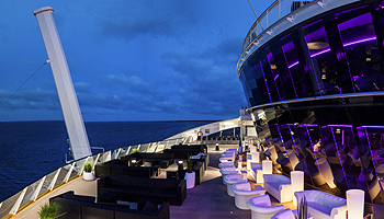 Sonnendeck auf der Viking Grace © Viking Line