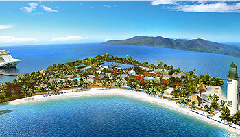 Erlebnisangebote auf Harvest Caye © Norwegian Cruise Lines