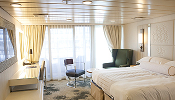 Die Club Continental Suite auf der Azamara Journey © Azamara Club Cruises