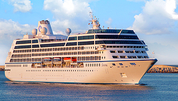 Die Sirena auf See © Oceania Cruises