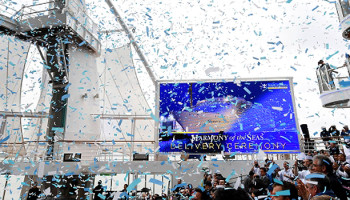 Übergabezeremonie der Harmony of the Seas © Royal Caribbean Int.