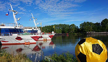 Fußball-EM auf Flusskreuzfahrten schauen © A-ROSA