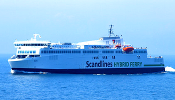 Scandlines neue Hybridfähre ©Scandlines