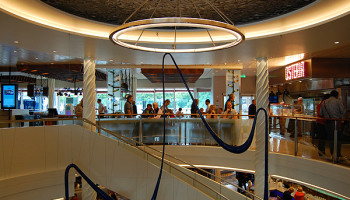 Das Atrium - Herzstück der Mein Schiff 5 © Melanie Kiel