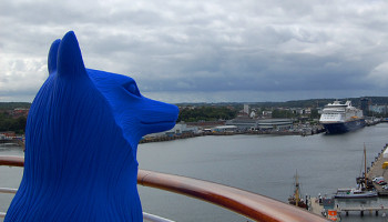 Der Ausguck auf Deck 15 © Melanie Kiel