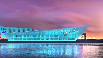 Neues Cruise Terminal von Royal Caribbean Cruises Ltd.’s (RCL) im Port Miami © Royal Caribbean Cruises