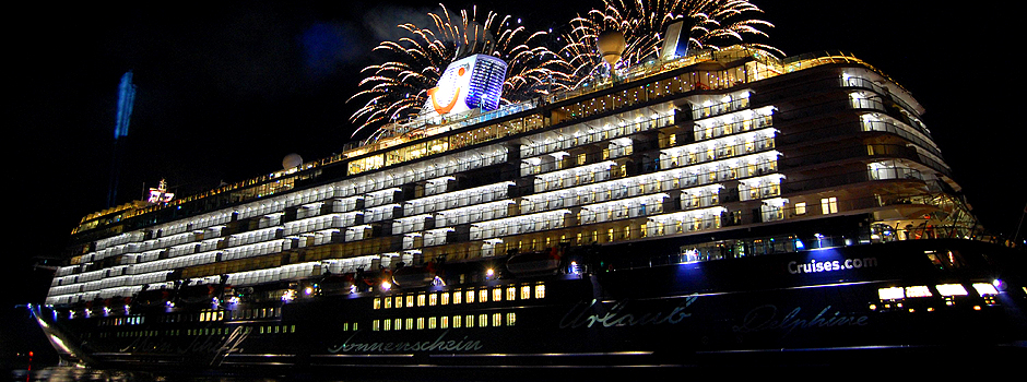 Lasershow Und Feuerwerk über Travemünde Lena Meyer Landrut