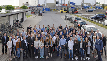 Die neuen Auszubildende n der Meyer Werft