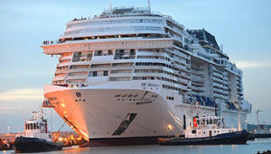 MSC Meraviglia in der Werft STX France in Saint Nazaire © MSC Cruises