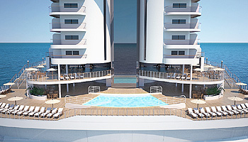 MSC Seaside Beach Condos © MSC Cruises