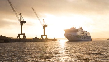 Die Megastar wurde von der Meyer Werft in Turku an Tallink Silja ausgeliefert © Tallink Silja