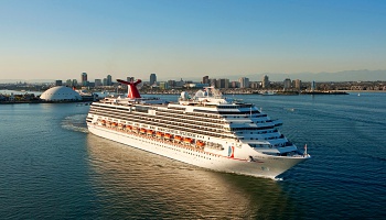 Carnival Splendor in Los Angeles © Carnival Cruise Lines