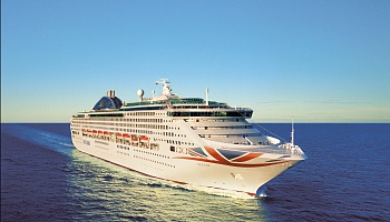 Die Oceana unterwegs zu antiken Stätten © P&O Cruises